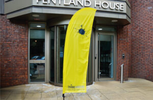 Free-standing Fabric Displays